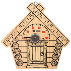 Термометр "Парилочка", 17х16х2,5 см, для бани и сауны "Банные штучки" / 10