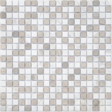 Мозаика из стекла и натурального камня Pietra Mix 2 MAT 15x15x4 (305*305)