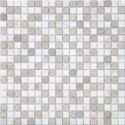 Мозаика из стекла и натурального камня Pietra Mix 2 MAT 15x15x4 (305*305)