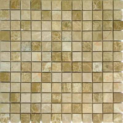 Мозаика из стекла и натурального камня Emperador Light POL 23x23x7 (298*298)