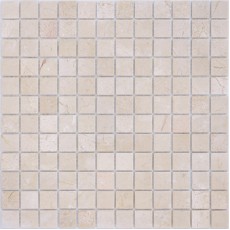 Мозаика из натурального камня  Marfil Crema MAT 23*23*4 (298*298) мм