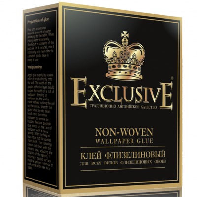 Клей для обоев флизелиновых Exclusive PRO 250 г 45 м2