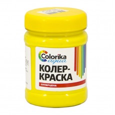 Колер-краска "Colorika aqua" желтая 0,3 кг