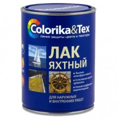 Лак для яхт глянцевый "Colorika&Tex" 0,8 л