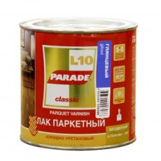 Лак паркетный "PARADE" L-10 алкидно-уретановый глянцевый 0,75 л