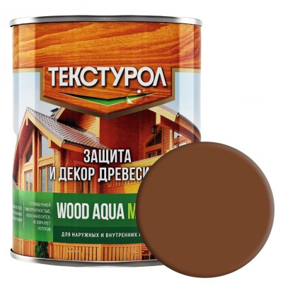 Текстурол "WOOD AQUA MATT" Палисандр 0,8л на водной основе