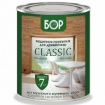 Защитная пропитка для древесины БОР Classic 1л (0,7кг) эбеновое дерево