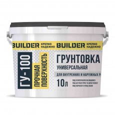 Грунт универсальный BUILDER ГУ-100 10л (ведро)