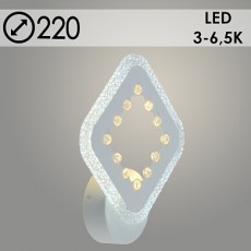 Бра LI8452A/1 WT белый LED 32W 3000-6500K d220