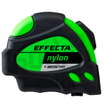 Рулетка 3м*19мм "EFFECTA" Nylon (автостоп, 2 магнита, боковые зацепы)