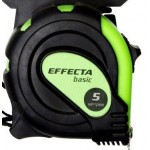 Рулетка 5м*25мм "Effecta" Basic (с магнитом, боковые зацепы)