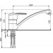 Купить Смеситель для кухни, Ulgran 004(308) Излив 13,5 см в Жуковке в Интернет-магазине Remont Doma