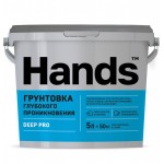 Грунтовка глубокого проникновения Hands DEEP PRO 5л