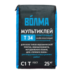 Клей плиточный Волма Мультиклей эластичный 25кг (C1T) /56