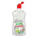 Средство для мытья посуды "Greeny" Neutral 500 мл. Clean&Green